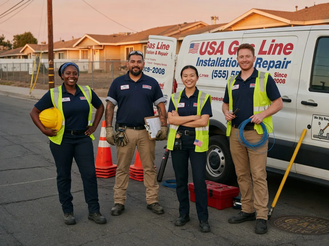 Gas Line Installation company in Walls, MS